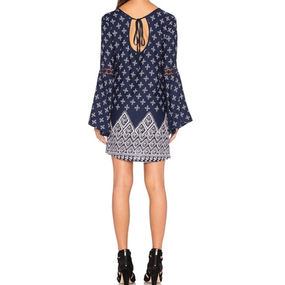 Revolve Band of Gypsies Printed Mini Dress - Picture 5 of 16